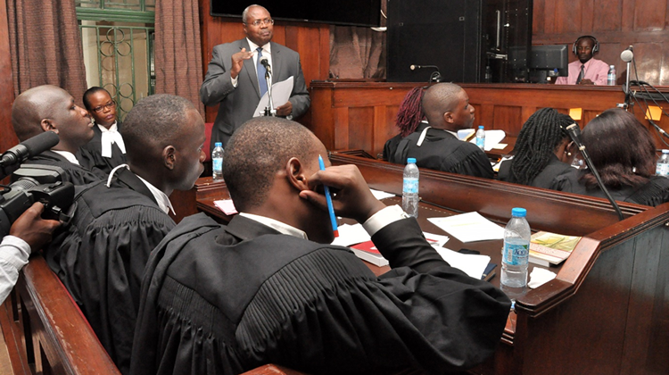 Judge Student Clinical Legal Education Students In The 2nd Moot Court Before Real ...